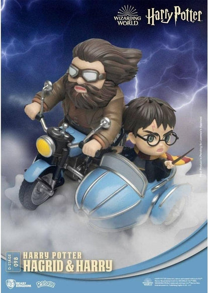 Beast Kingdom DS-098-Harry Potter-Hagrid and Harry