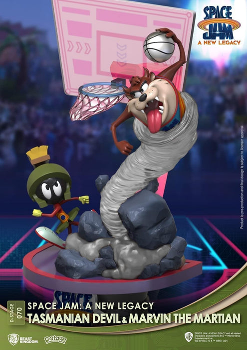 Beast Kingdom - Space Jam New Legacy DS-070 Taz & Marvin D-Stage 6 Statue