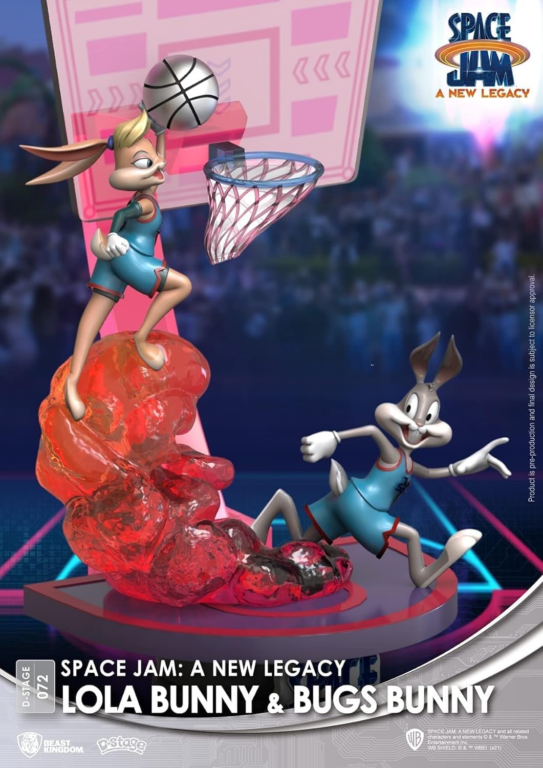 Beast Kingdom - Space Jam New Legacy DS-072 Lola & Bugs D-Stage Statue