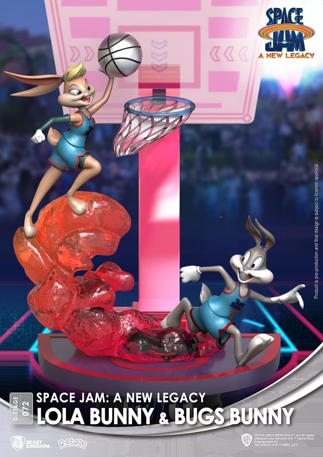 Beast Kingdom - Space Jam New Legacy DS-072 Lola & Bugs D-Stage Statue