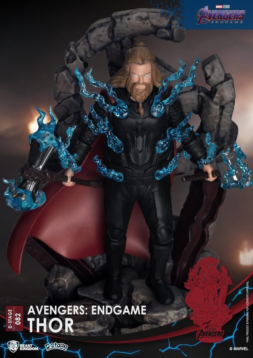 BEAST KINGDOM Marvel - Diorama-082 - Avengers : Endgame - Thor
