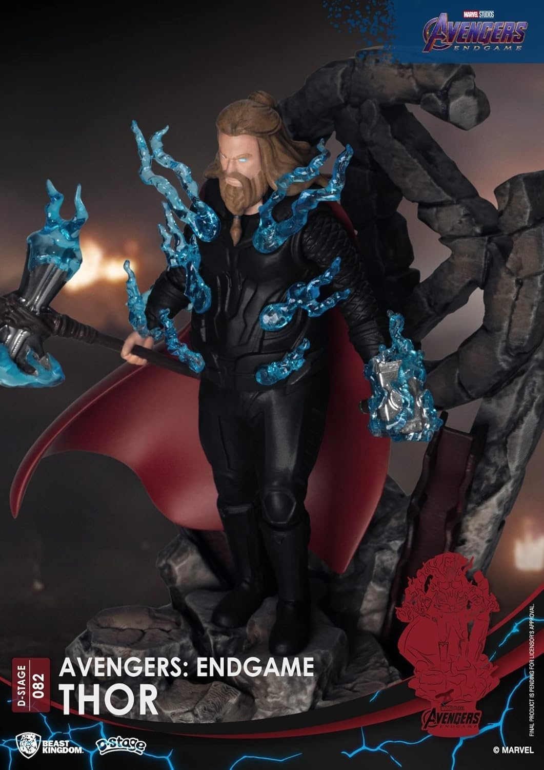 BEAST KINGDOM Marvel - Diorama-082 - Avengers : Endgame - Thor