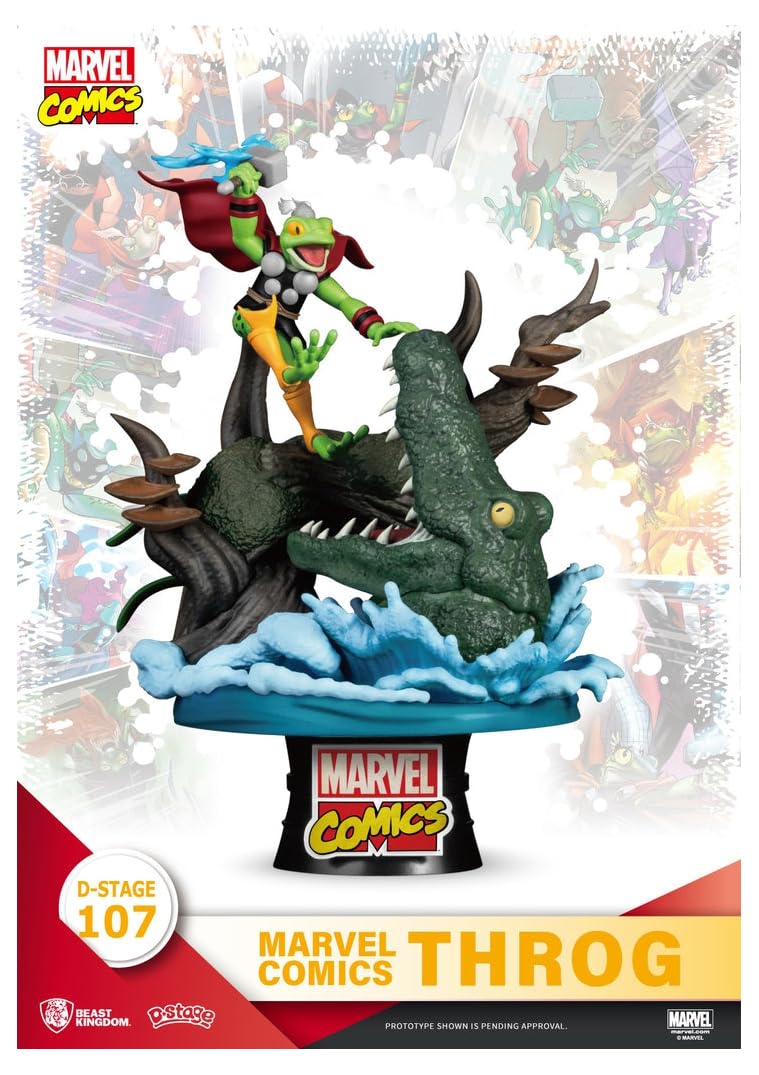 Beast Kingdom-Marvel Comics, Throg Diorama Stage D-Stage Figure Statue