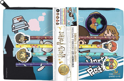 Cinereplicas - Harry Potter - Stationery Set - Officially Licensed - Kawaii Characters