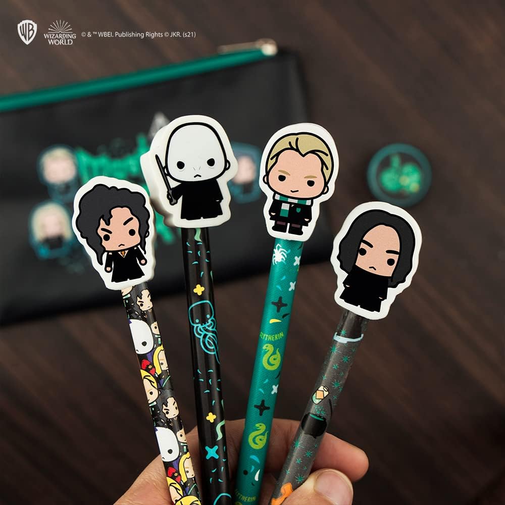 Cinereplicas Harry Potter - Briefpapierset Dark Arts - Offizielle Lizenz Dark Kawaii