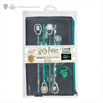 Cinereplicas Harry Potter - Briefpapierset Dark Arts - Offizielle Lizenz Dark Kawaii