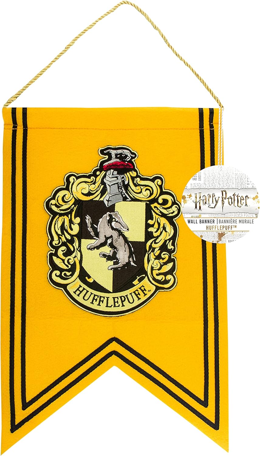 Cinereplicas Harry Potter - Wall Banner Hufflepuff - Official License