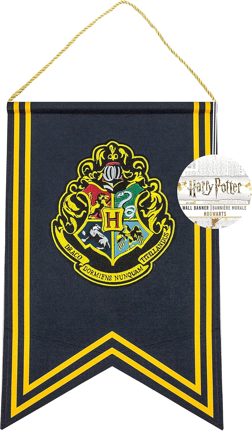 Cinereplicas Harry Potter - Wall Banner Hogwarts - Official License