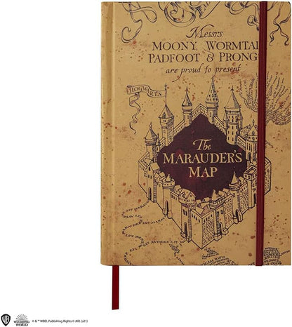 Cinereplicas - Harry Potter - Carnet 120p (Carnet Carte du Marauder