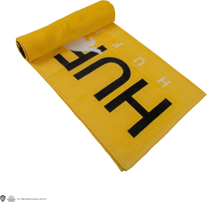 Cinereplicas Harry Potter - Telo da spiaggia di Tassorosso - Licenza ufficiale