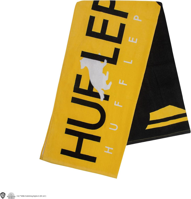 Cinereplicas Harry Potter - Telo da spiaggia di Tassorosso - Licenza ufficiale