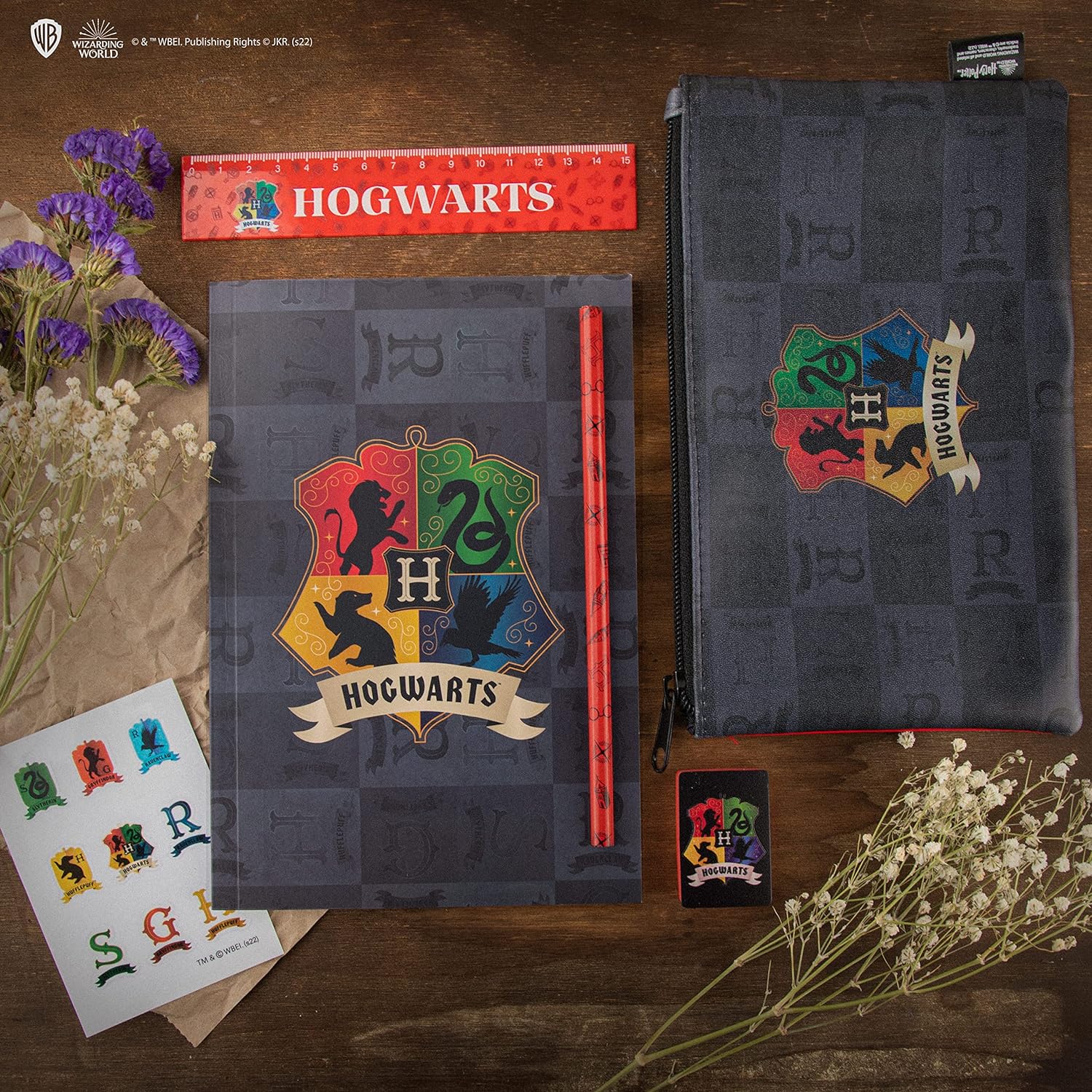 Harry Potter 26243 PAPELERY Set-Hogwarts UNITY-4895205606722 Pencil Cases, Multicoloured