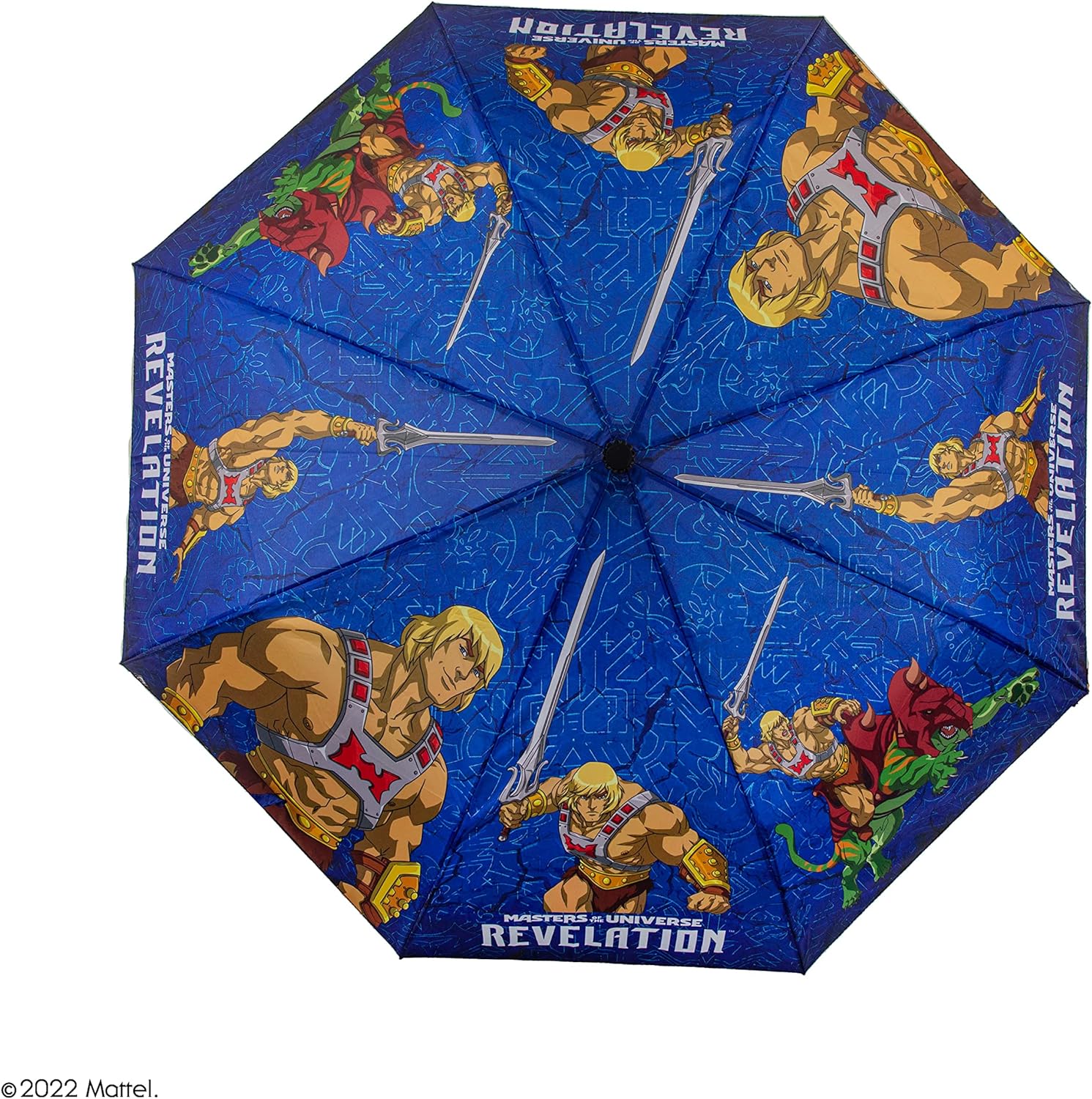 Cinereplicas MOTU Official Licensed Umbrella Blue