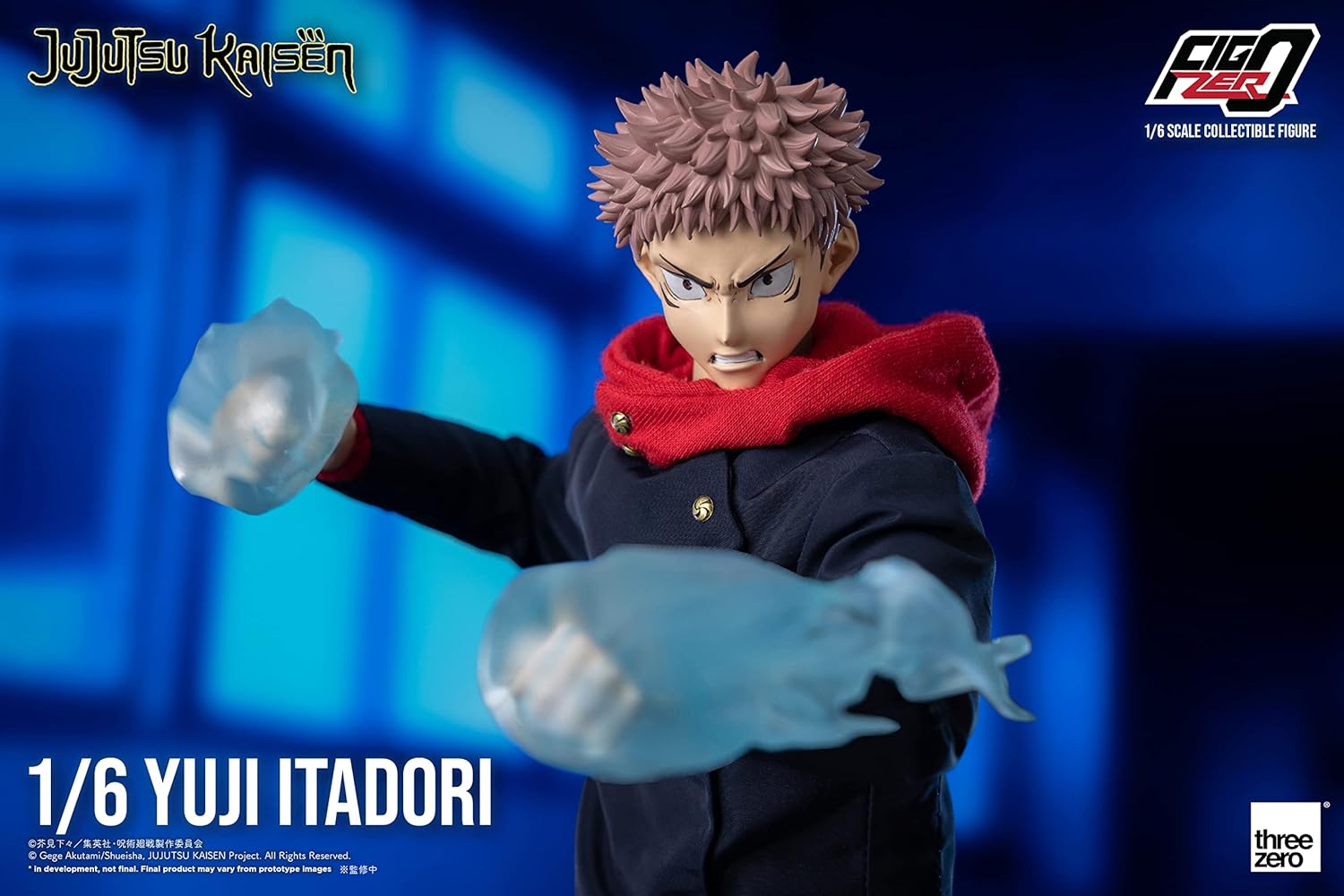 ThreeZero - Figzero Jujutsu Kaisen Yuji Itadori 1/6 Scale Figure (Net)