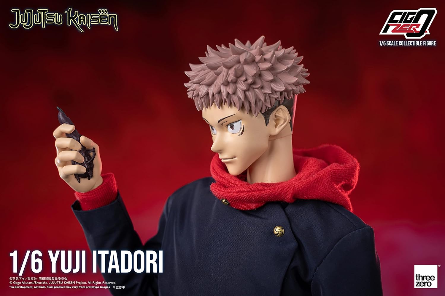 ThreeZero - Figzero Jujutsu Kaisen Yuji Itadori 1/6 Scale Figure (Net)