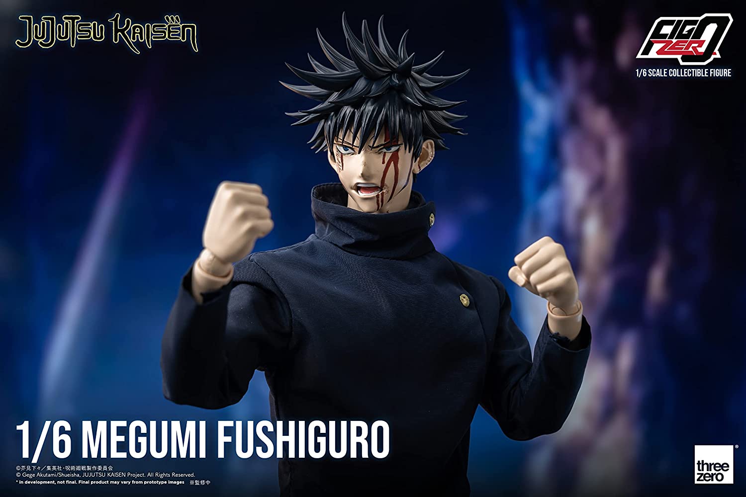 ThreeZero - Figzero Jujutsu Kaisen Megumi Fushiguro 1/6 Scale Figure (Net)