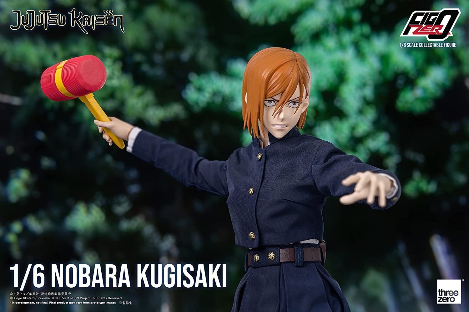 ThreeZero Jujutsu Kaisen: Nobara Kugisaki FigZero 1:6 Scale Figure