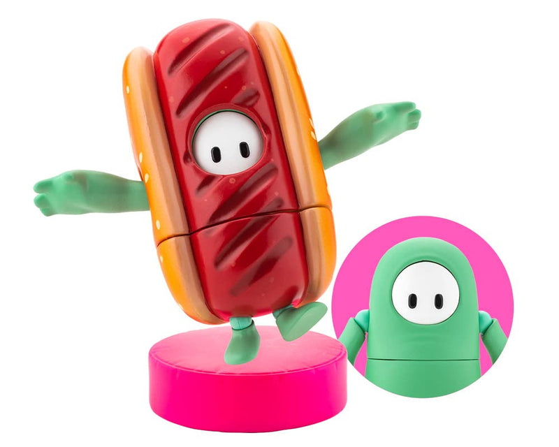 Fall Guys: Ultimate Knockout figurine 1/20 Pack 03 Mint Chocolate/Hot Dog Skin 8 cm