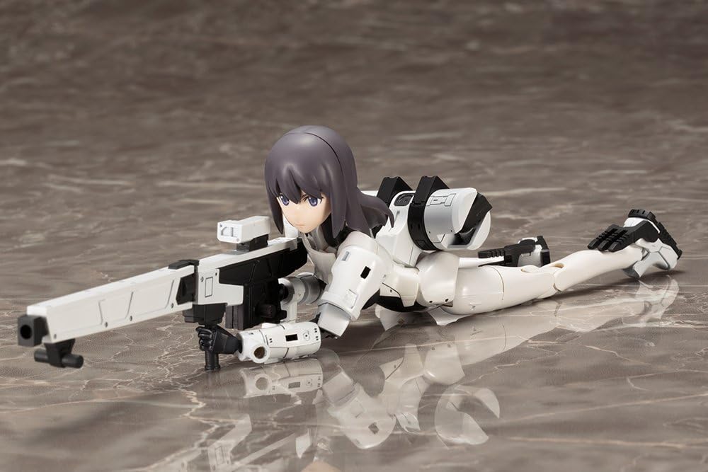 Megami Device figurine Plastic Model Kit 1/1 Wism Soldier Snipe Grapple 14 cm