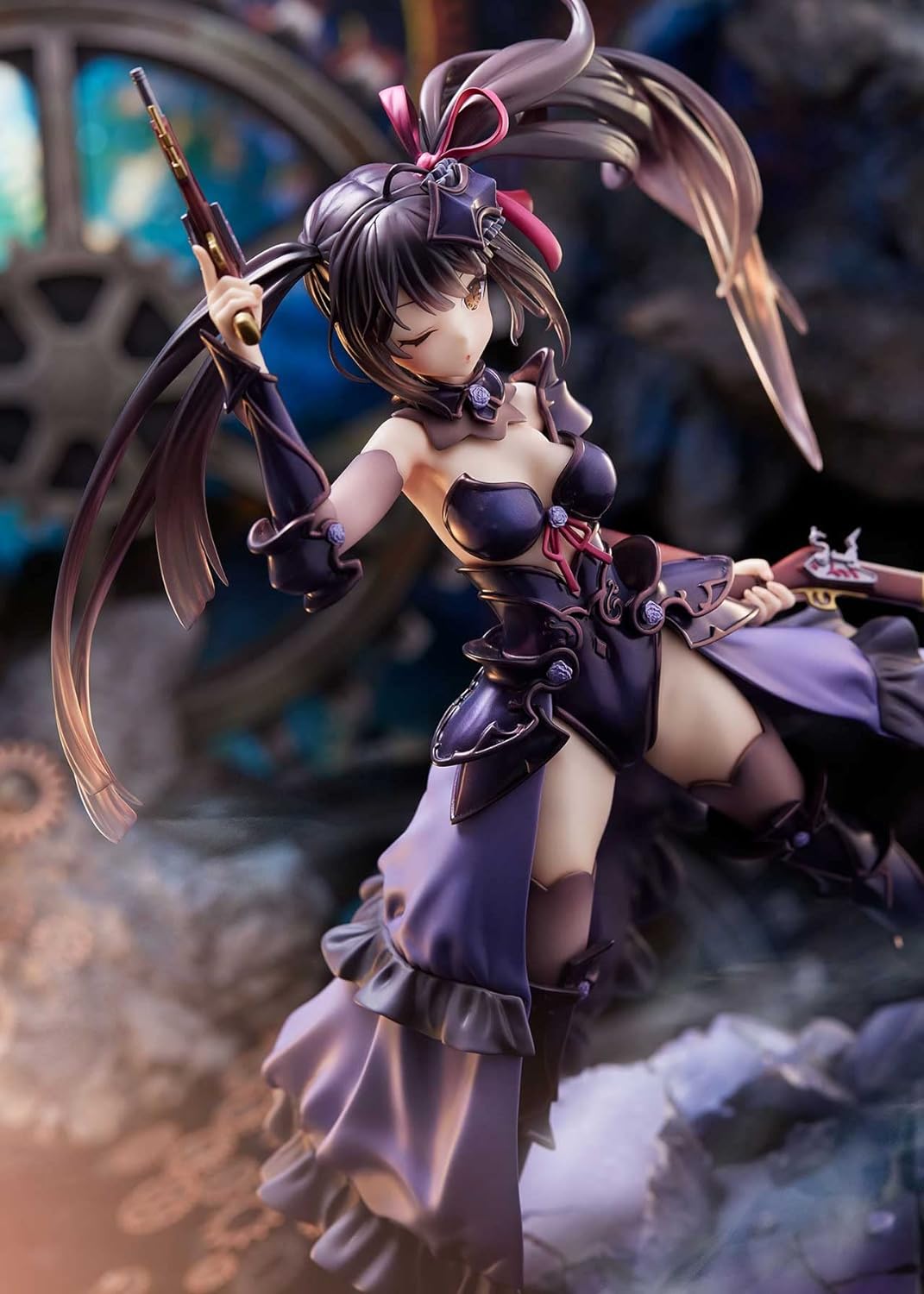 Date A Bullet PVC Statue 1/7 Spiral Kurumi Tokisaki Gunner Ver. 25cm