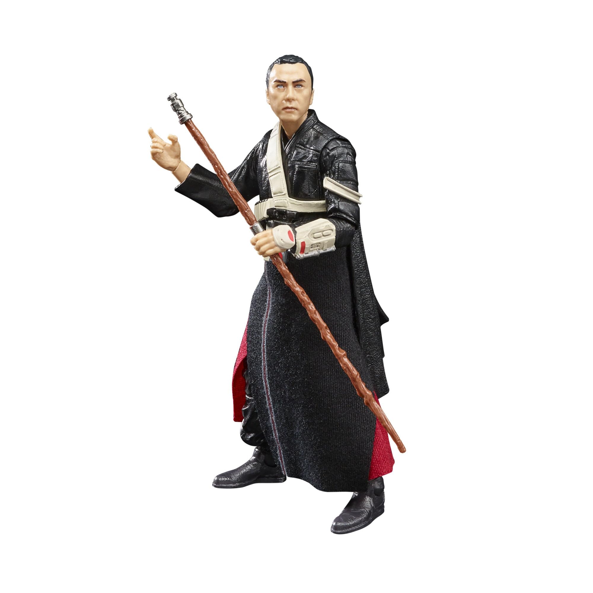Star Wars The Black Series Chirrut Îmwe 15-Cm-Scale Rogue One: A Story Collectible Action Figure, Toys for Kids Ages 4 and Up