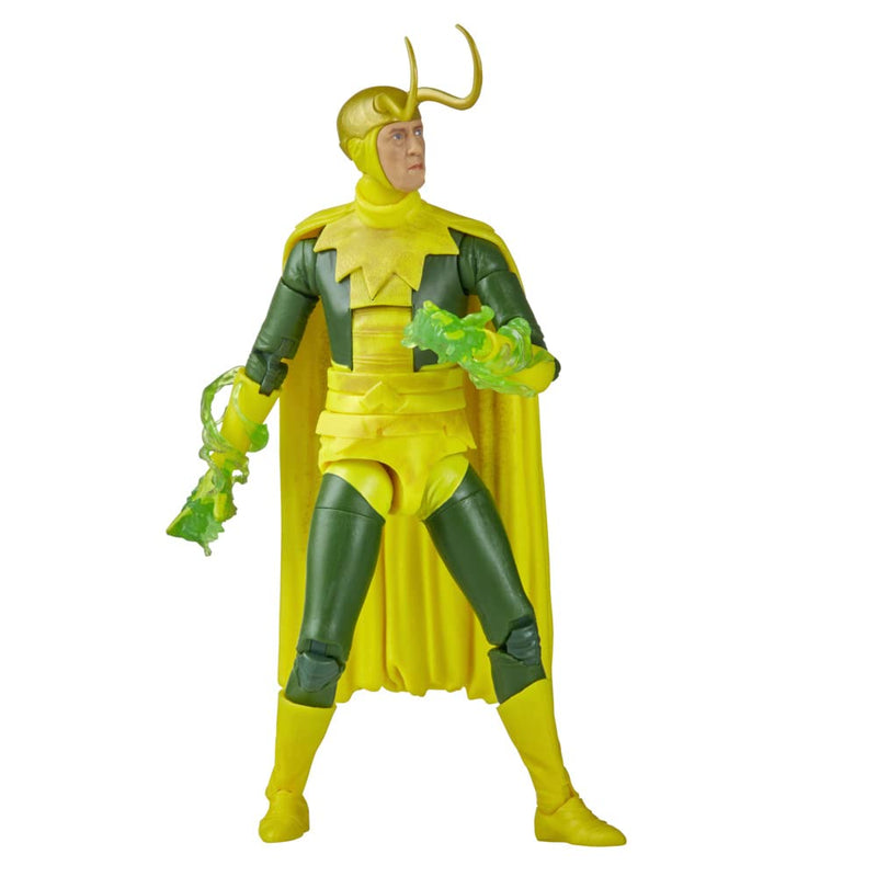 Marvel Legends Series MCU Disney Plus Classic Loki Action Figure, 5 Accessories and 1 Build-A-Figure Part
