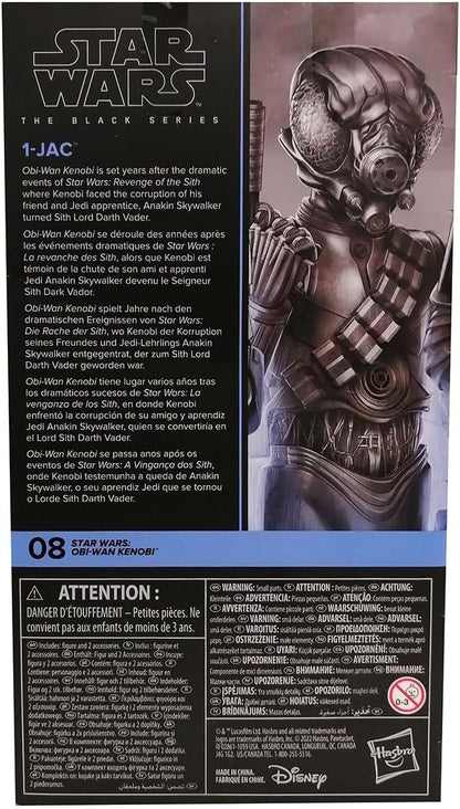 Hasbro - Disney: Star Wars The Black Series - Obi-Wan Kenobi 1-JAC (F5606