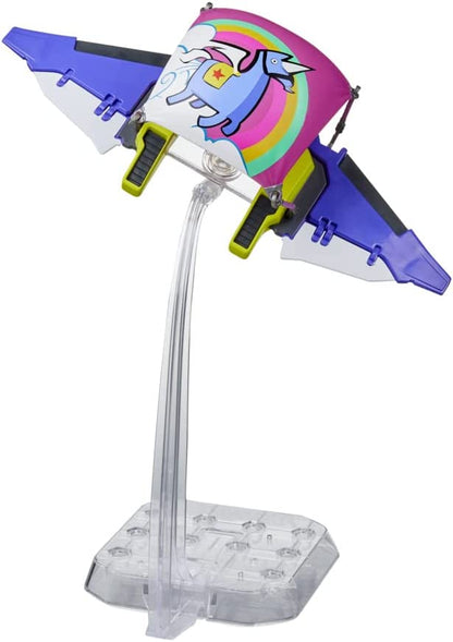 Fortnite Victory Royale Series Llamacorn Express Collectible Glider for Action Figure with Display Stand - Ages 8 and Up, 6-inch