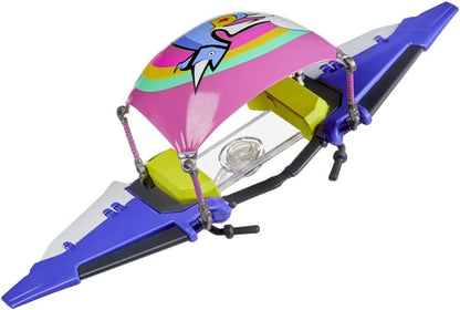 Fortnite Victory Royale Series Llamacorn Express Collectible Glider for Action Figure with Display Stand - Ages 8 and Up, 6-inch