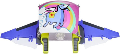 Fortnite Victory Royale Series Llamacorn Express Collectible Glider for Action Figure with Display Stand - Ages 8 and Up, 6-inch