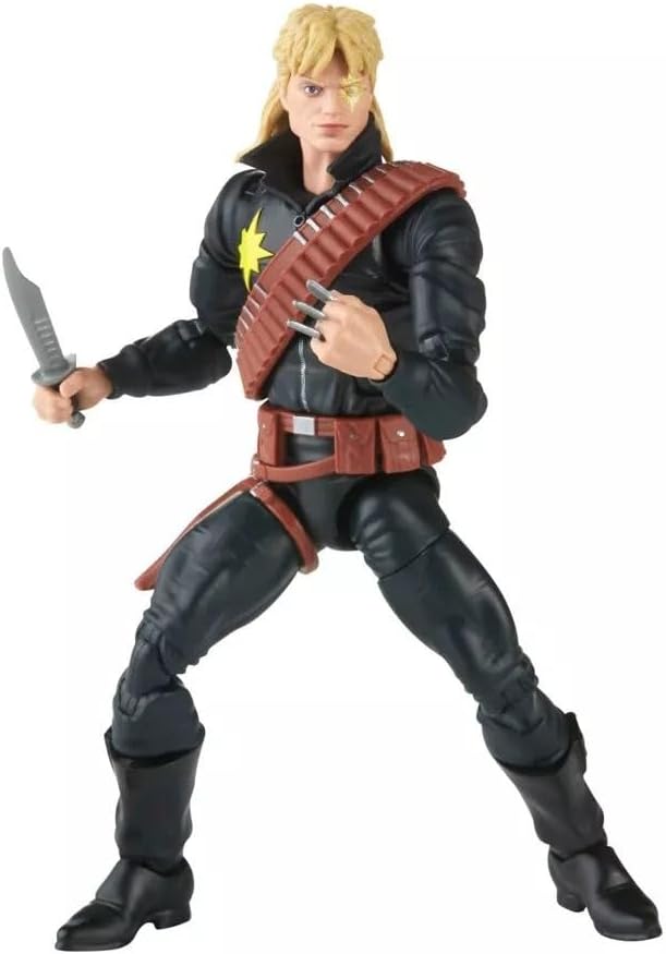 Marvel Legends Series X-Men Classic Longshot 6-inch Action Figure Toy for 4+ Years,4 Accessories