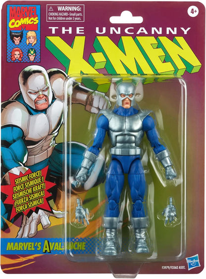 Marvel Hasbro X-Men Avalanche Figura Retro Collezione