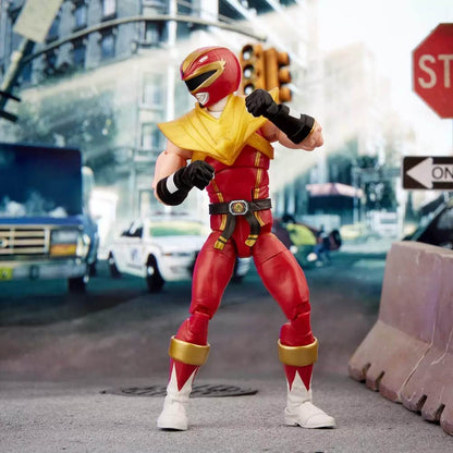 HASBRO Power Rangers x Street Fighter Lightning Collection figurine Morphed Ken Soaring Falcon Ranger 15 cm