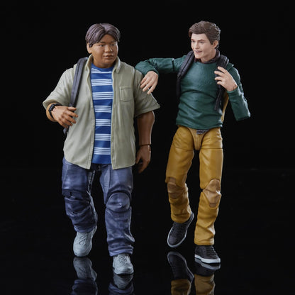 Spider-Man Marvel Legends Series 60th Anniversary Peter Parker and Ned Leeds MCU 6-inch Action Figures, 7 Accessories (pack of 2