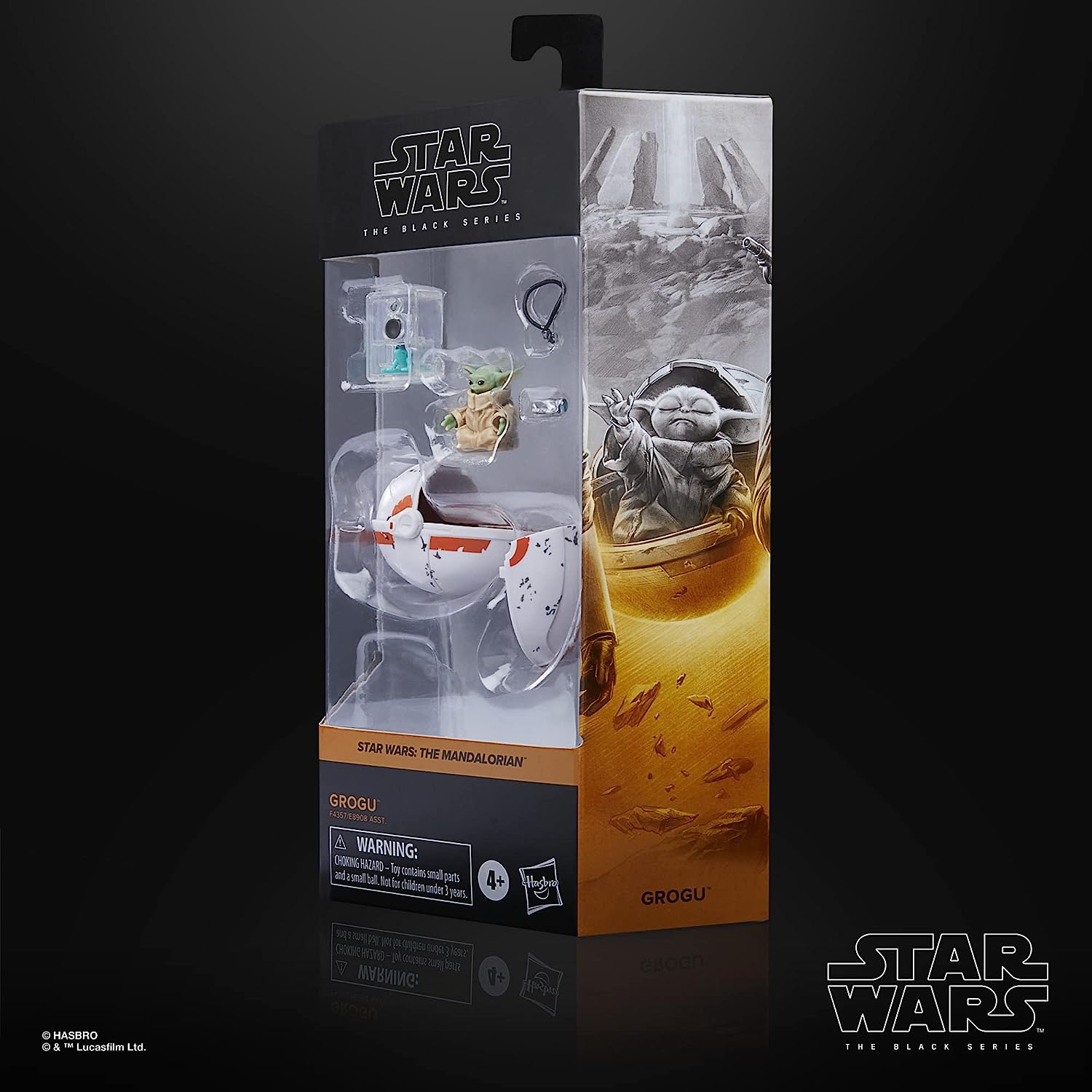 Star Wars The Black Series Grogu Toy 6-Inch-Scale The Mandalorian Collectible Action Figure, Toys for Kids Ages 4 and Up