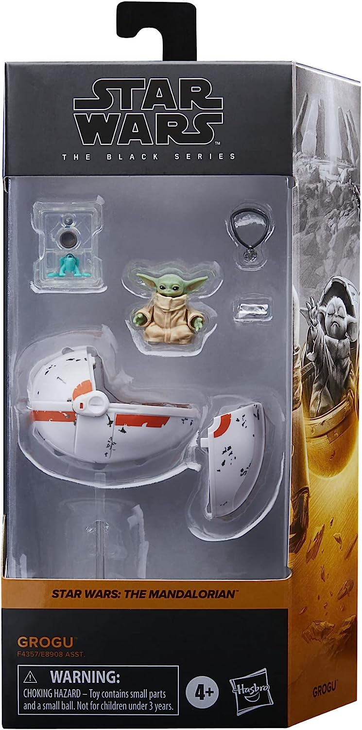 Star Wars The Black Series Grogu Toy 6-Inch-Scale The Mandalorian Collectible Action Figure, Toys for Kids Ages 4 and Up
