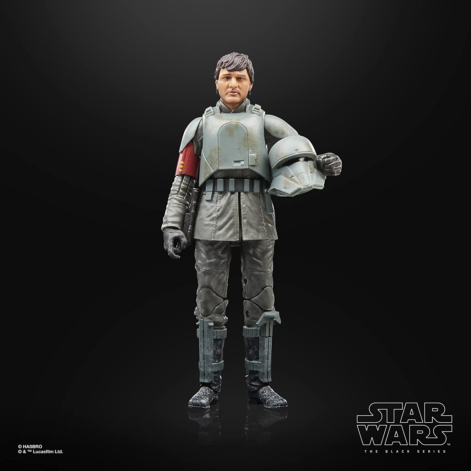 Star Wars Hasbro Wars The Black Series Din Djarin (Morak) Toy 15 CM-Scale Mandalorian Collectible Action Figure, Toys for Ages 4 and Up, F5525, Multicolor