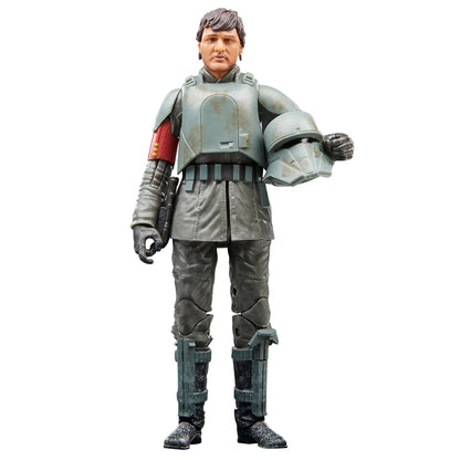 Star Wars Hasbro Wars The Black Series Din Djarin (Morak) Toy 15 CM-Scale Mandalorian Collectible Action Figure, Toys for Ages 4 and Up, F5525, Multicolor