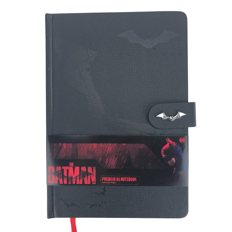 Pyramid International The Batman A5 Leather Notebook with Batsymbol Design - Official Merchandise (SR73653)