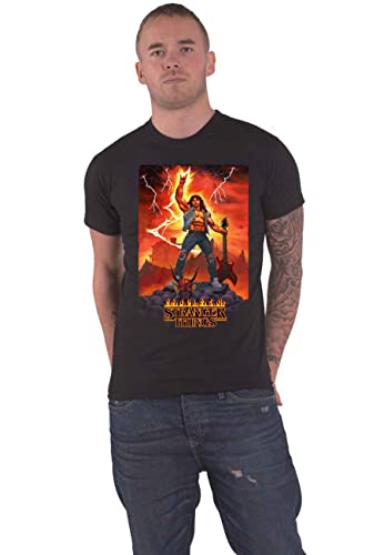 Stranger Things T-Shirt Eddie Rocks GroBe S