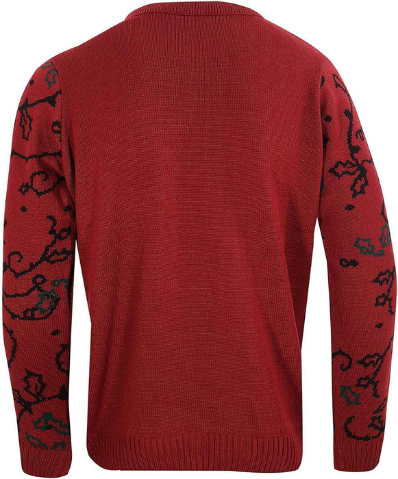 Heroes Inc. Nightmare Before Christmas Jumper Jack and Sally Official Unisex Ugly Sweater