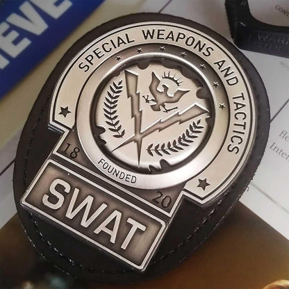 Fanattik Batman réplica 1/1 The Dark Knight Gotham City swat Badge Limited Edition