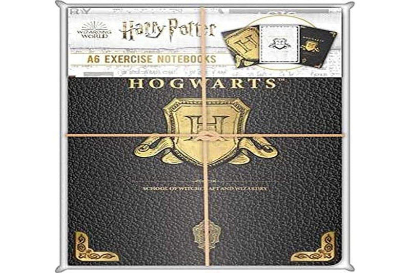 Harry Potter A6 Notebooks Three Pack