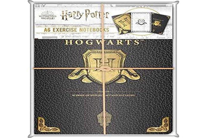 Harry Potter A6 Notebooks Three Pack