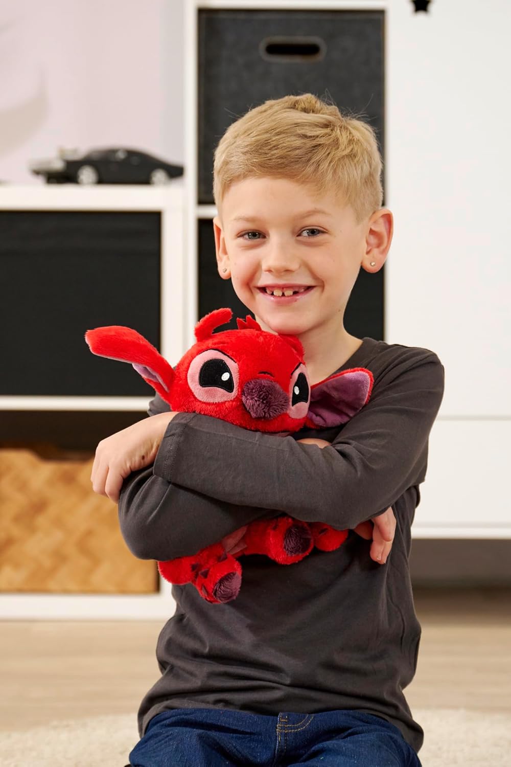 Simba Peluche Leroy 25 cm Lilo & Stitch, Material Suave y Agradable, Producto Disney, Apto para Todas Las Edades (6315876986