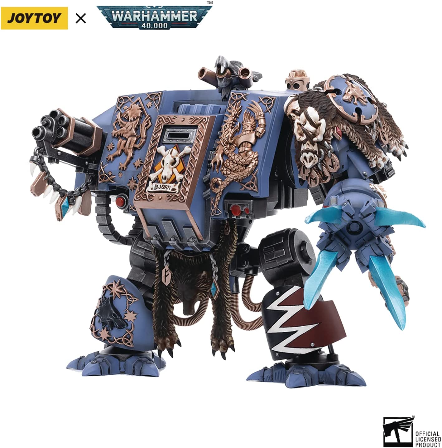 BLOOMAGE JOYTOY (BEIJING) TECH Warhammer 40K: Space Wolves Bjorn The Fell-Handed 1:18 Scale Action Figure