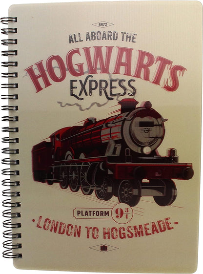 SD toys Harry Potter All Aboard The Hogwarts Express 3D Effect Notebook