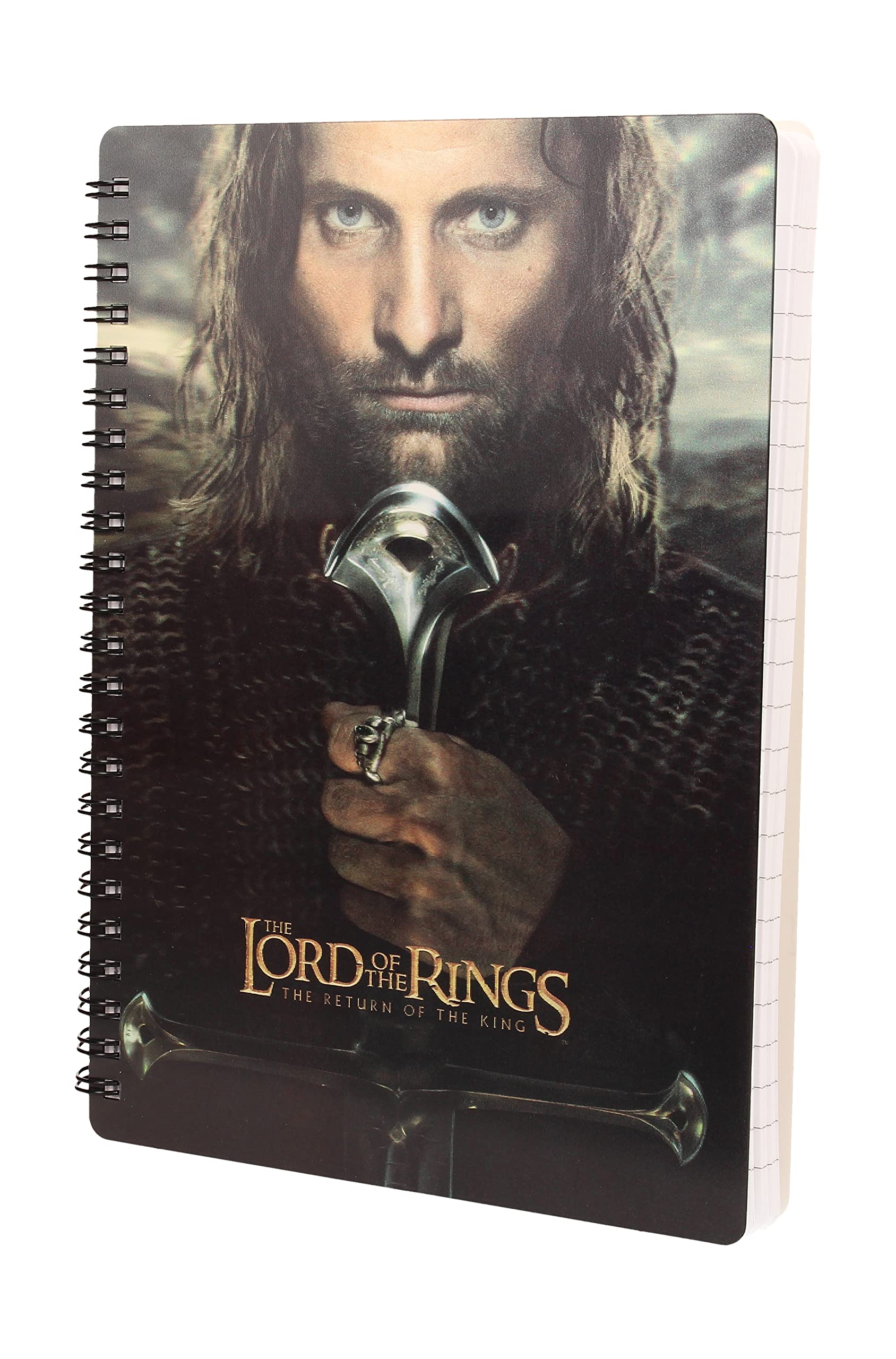 The Lord of the Rings Aragorn 3D Effect Notebook