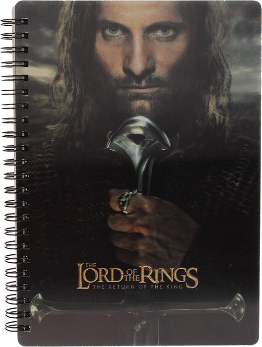The Lord of the Rings Aragorn 3D Effect Notebook