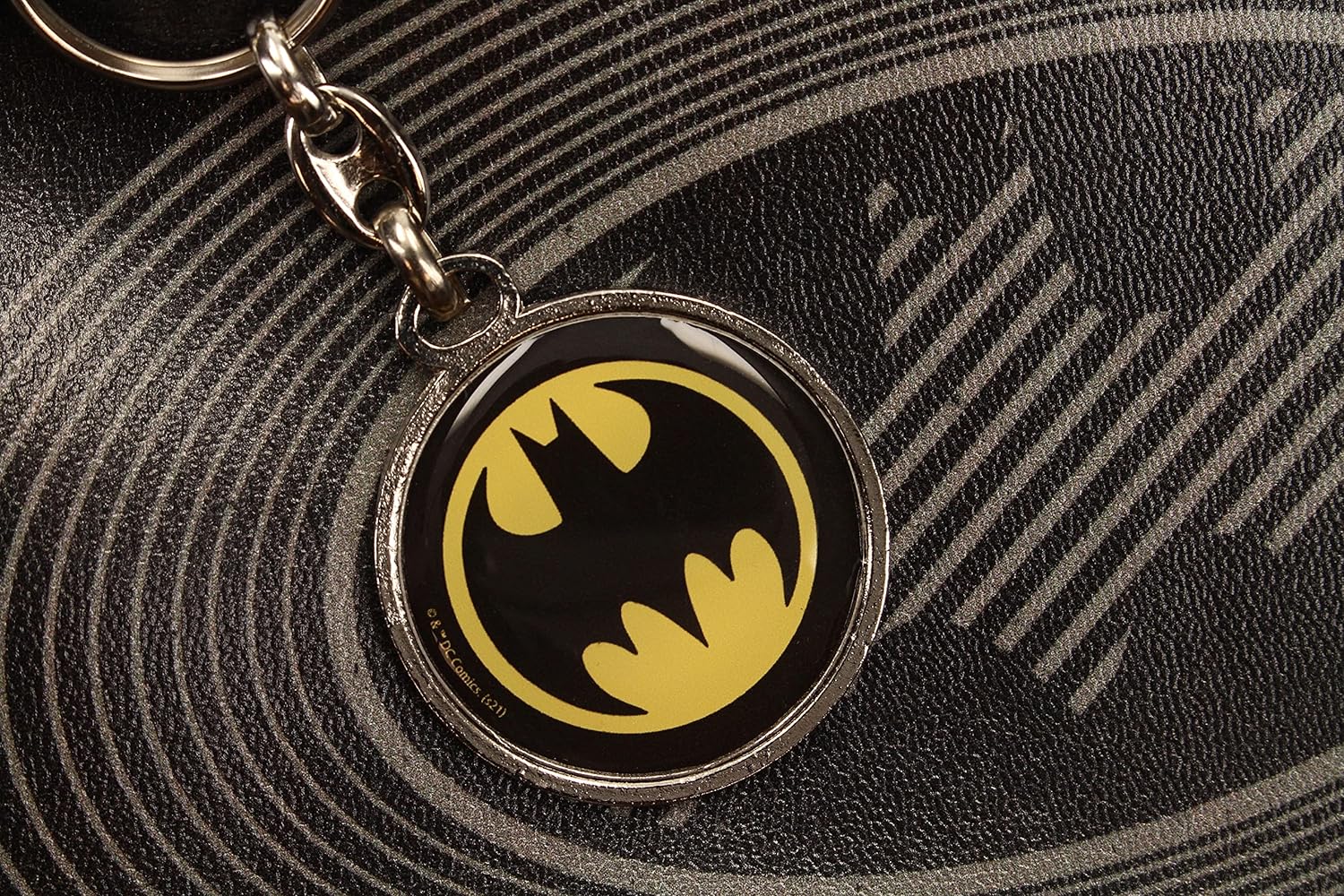 SD toys, Keyring Round Metal Logo Batman Universe DC
